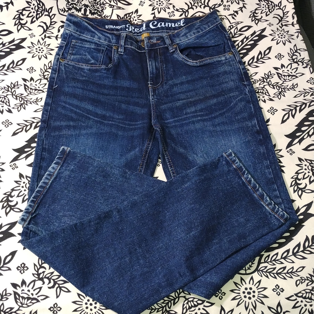 RED CAMEL Women's Straight Jeans